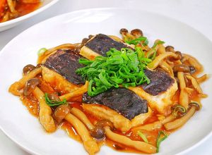 Foto resep Shimeji Silken Tofu - Tahu Nori Jamur ala Resto Chinese