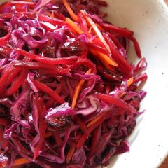 A picture of Red Coleslaw.
