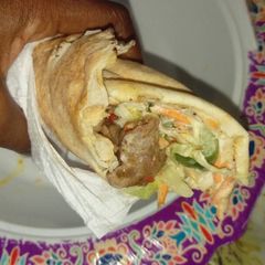 A picture of My special shawarma.