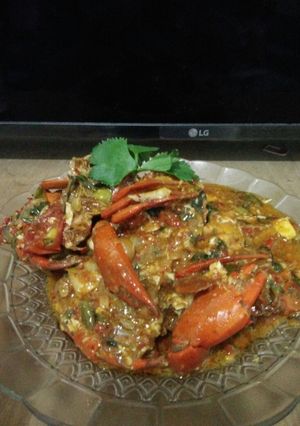 Foto resep 9. Kepiting saos ala saya😬