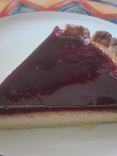 Una foto de Tarta de queso al horno