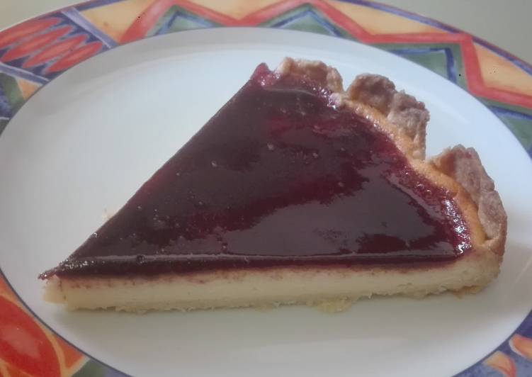 Tarta de queso al horno