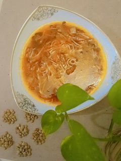 عکسی از دستور سوپ عدس
