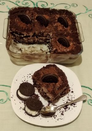 Φωτογραφία της συνταγής Μπισκοτογλυκό "Oreo" με πραλίνα φουντουκιού