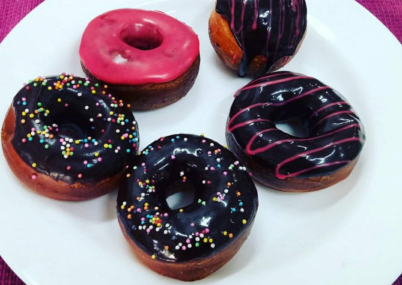 Recipe of Ultimate Chocolate doughnut