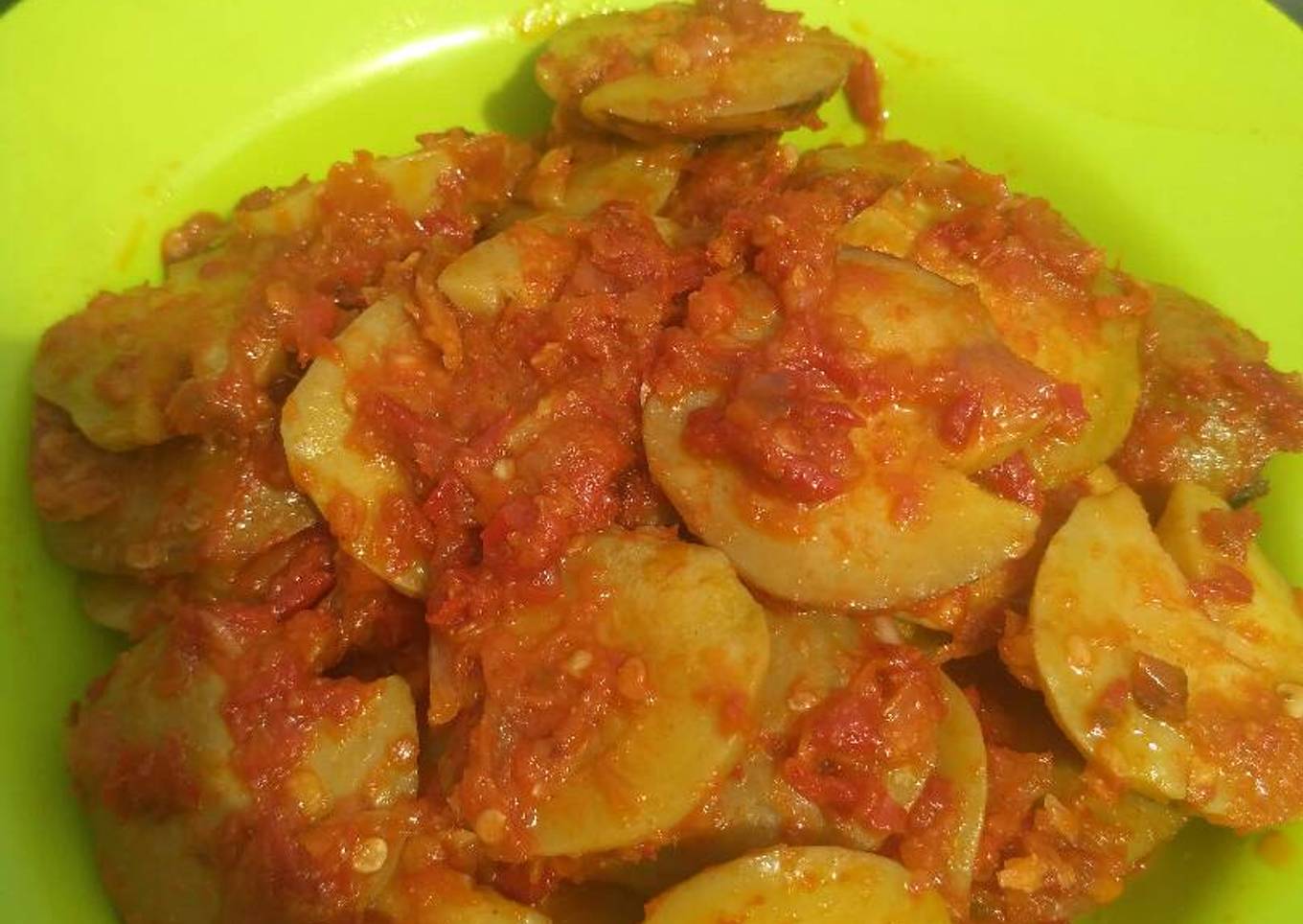 Jengkol legit bumbu rendang