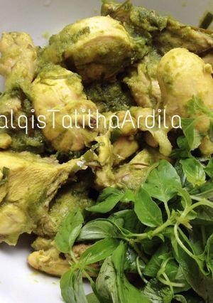 Foto resep Ayam Bumbu Hijau
