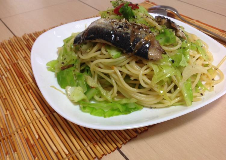 油漬沙丁魚 &義大利麵 食材展延2
