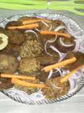 Tuna and Banana Blossom      cutlets (croquette)