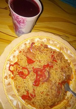 A picture of Indomie mai tattasai da albasa.