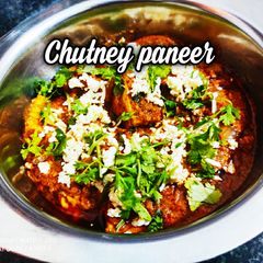 A picture of Chutney paneer.