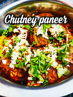 A picture of Chutney paneer.