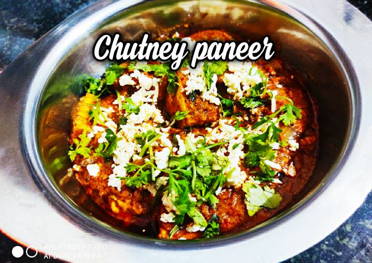 Easiest Way to Prepare Chutney paneer