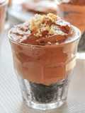 No bake mini chocolate cheesecake