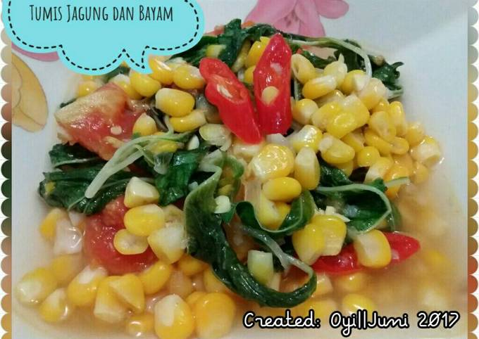 Resep Tumis Jagung dan Bayam Anti Gagal