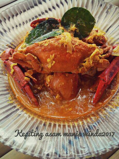 Foto resep Kepiting Asam Manis Saos Padang