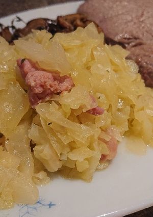 A picture of Simply Braised Cabbage.