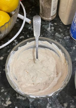A picture of Onion dip.