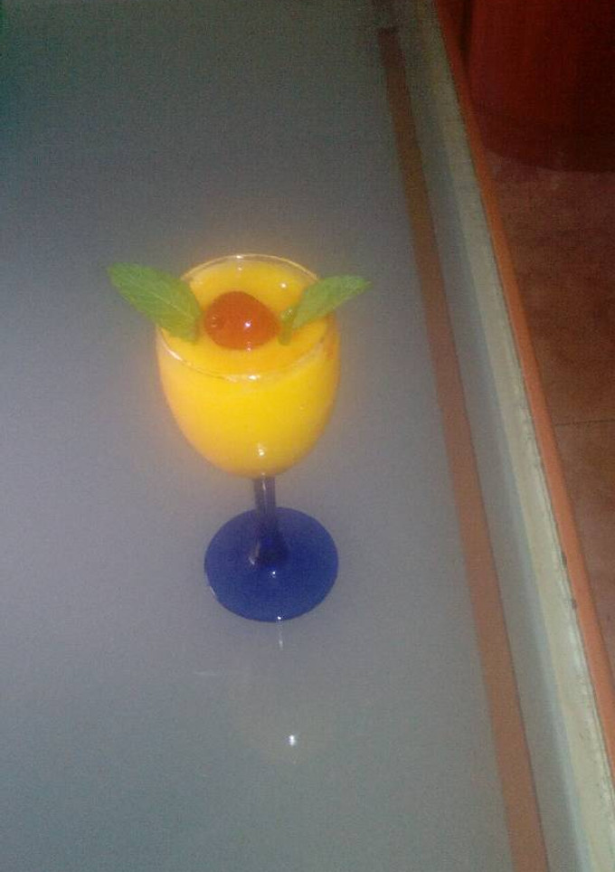 Una foto de Sorbete de mango