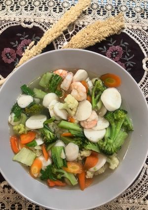 Foto resep Capcay Seafood Kuah