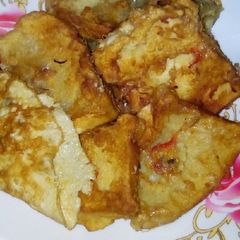 A picture of Omelette bread.