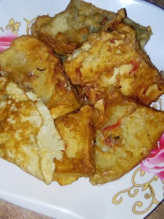 A picture of Omelette bread.