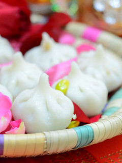 A picture of Traditional Modak Recipe Ukadiche Modak Or Steamed Modak.