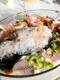 Salt-Baked Fish and Vegetables