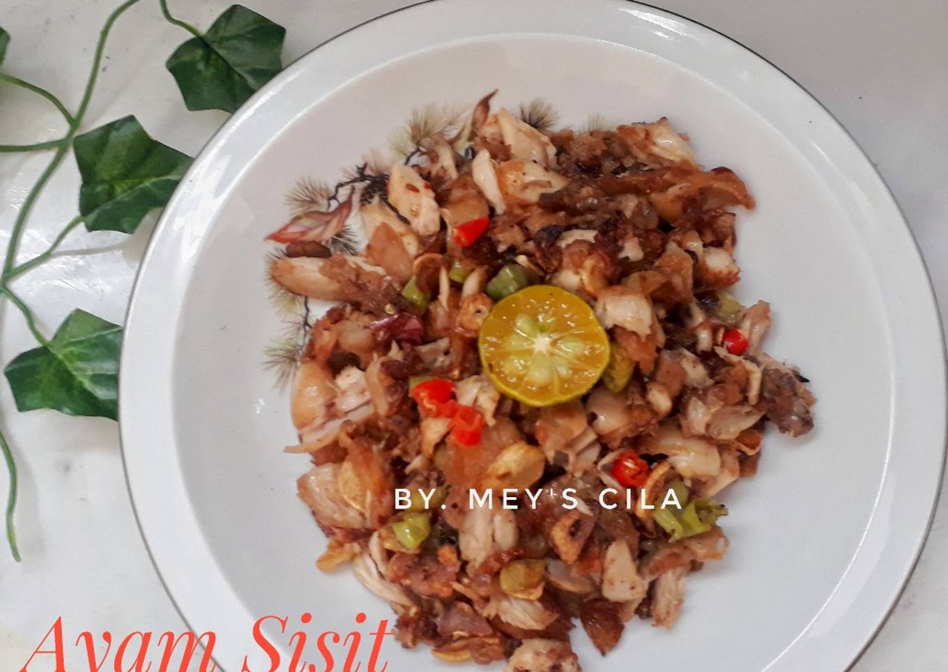 Ayam Sisit Sambal Embe (ala Bali)