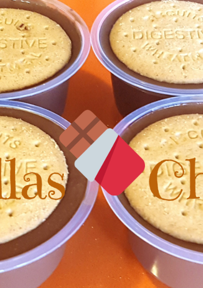 Una foto de Natillas de chocolate, Cómo hacer natillas fáciles y rápidas, deliciosas