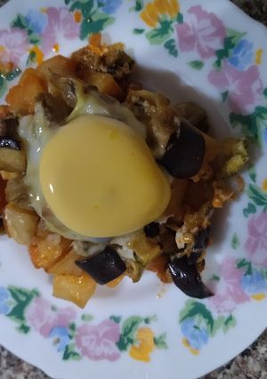 صورة لوصفة شكشوكة الخضار