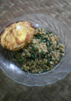 Foto resep Nasi Goreng BaTery(Bayam Teriyaki)