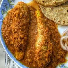 A picture of Masala Chaap.
