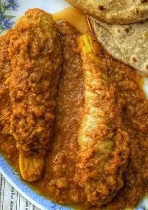 A picture of Masala Chaap.