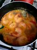 Caldo de camarón sencillo