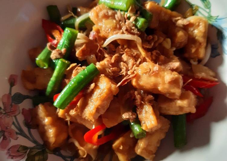 Resep Oreg tempe with kacang panjang n toge#SiapRamadan Anti Gagal