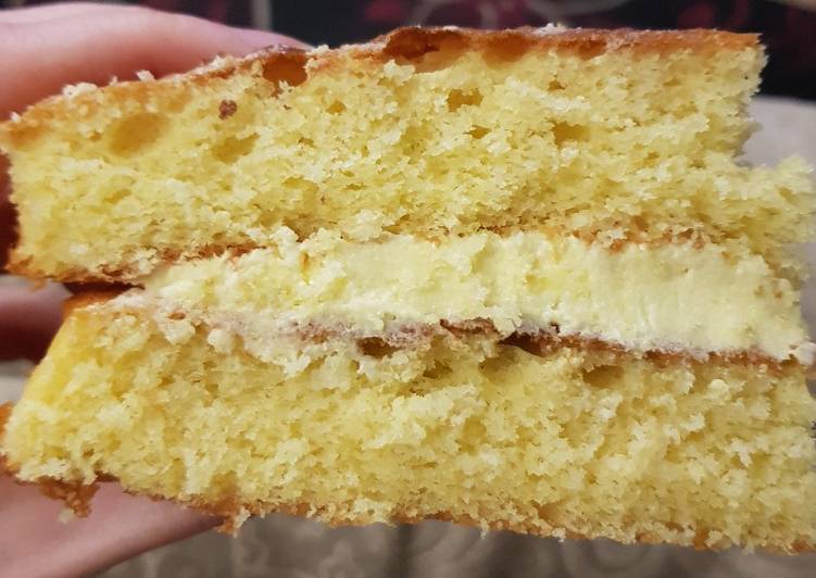 Step-by-Step Guide to Prepare Homemade Lime sponge cake