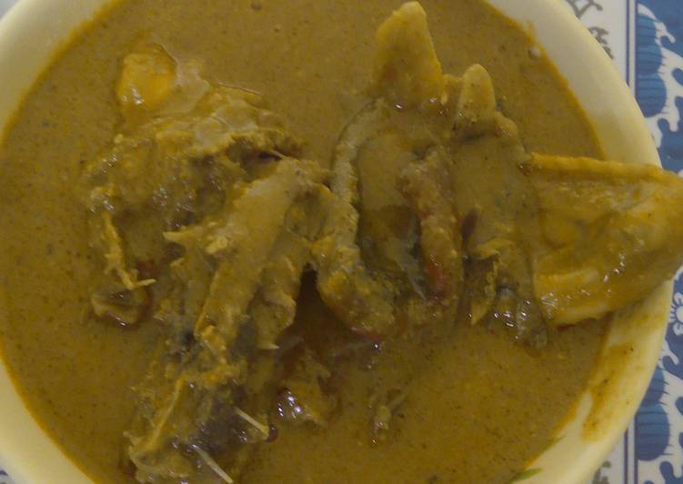 Recipe of Homemade Groundnut soup
