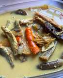 Gulai Ikan Asin Terung