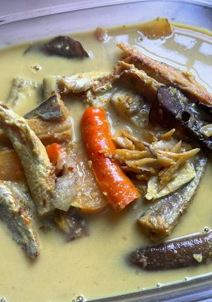 Gambar Gulai Ikan Asin Terung