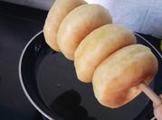 Gambar donat ubi kuning