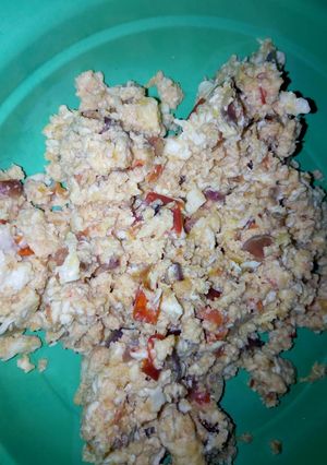 A picture of Scrambled eggs.