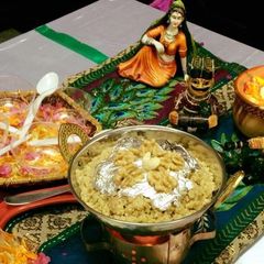 A picture of Kaju Akhrot Ka Halwa.