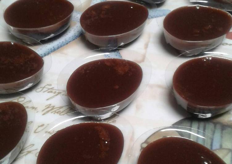 Puding brownies praktis