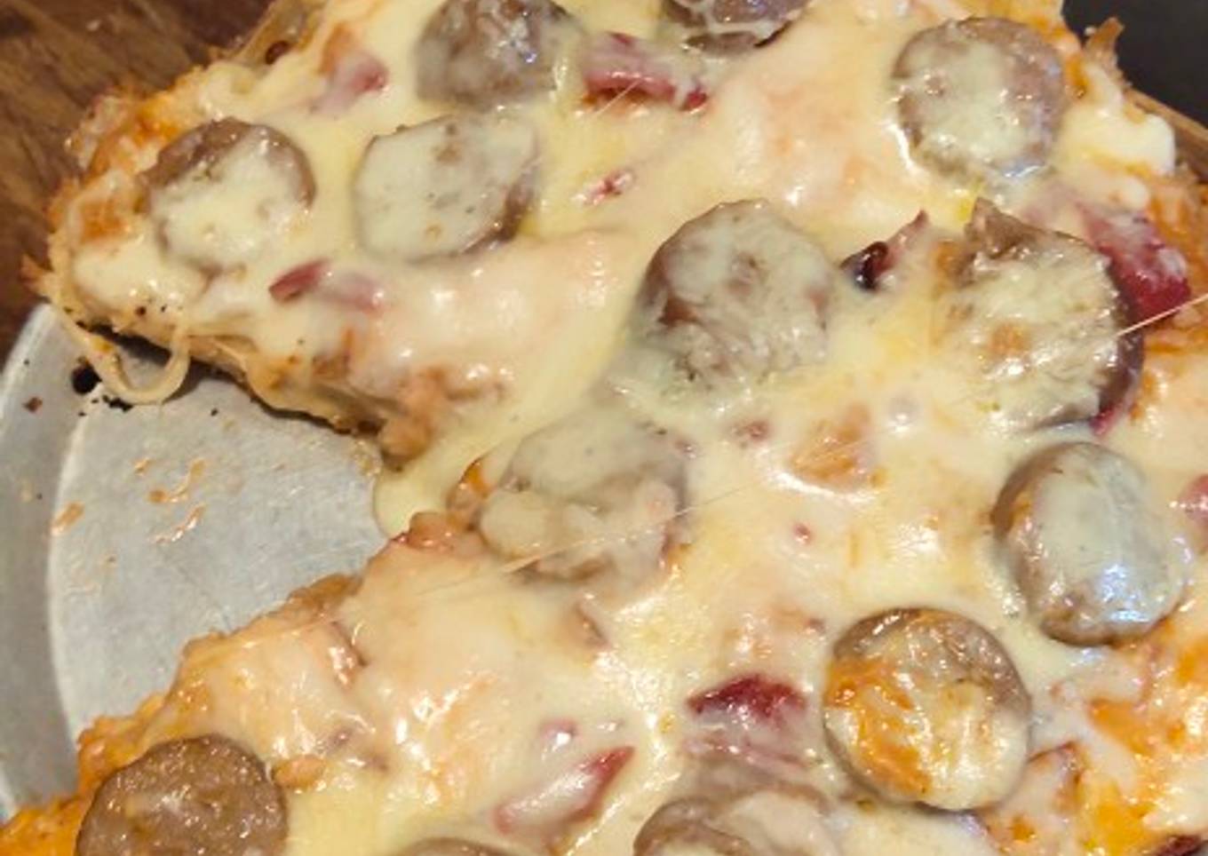 Pizza Roti Tawar