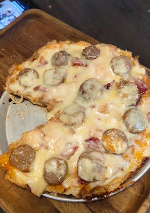 Foto resep Pizza Roti Tawar