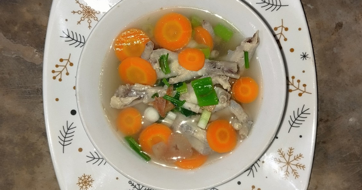Resep Sop Ceker Ayam Dengan Bahan Sederhana