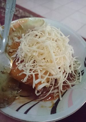 Foto resep Singkong caramel keju