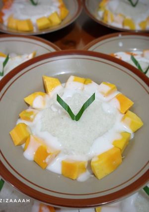 Foto resep 6. Mango Sticky Rice (Ternyata mudah!)