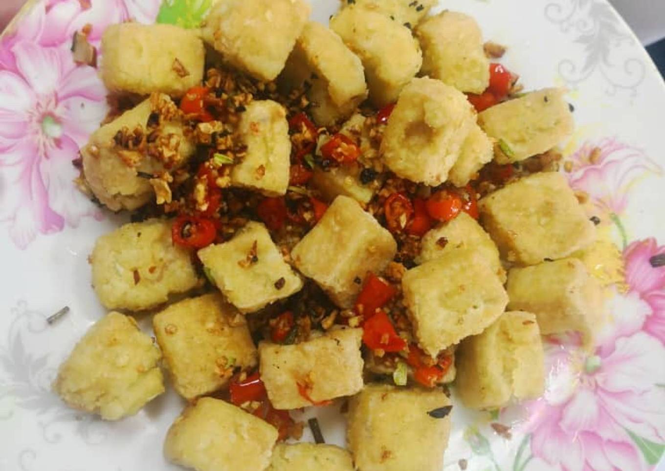 Tahu Krispy Cabe garam pedaas ������������